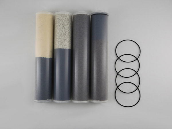 NANOpure Quad Style Cartridge Kit (Tap Feed/Organic Free) (Includes O-Rings)
