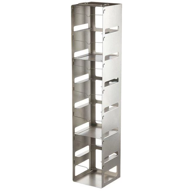 Vertical CryoBox Rack 5.0 mL 7-Shelf 9x9 Box SS 143 x 140 x 705 mm
