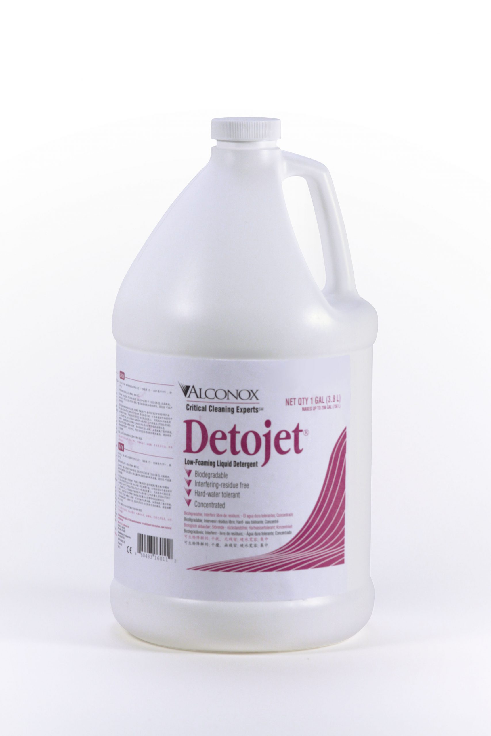 Detojet Low Foaming Liquid Detergent, 3.8L