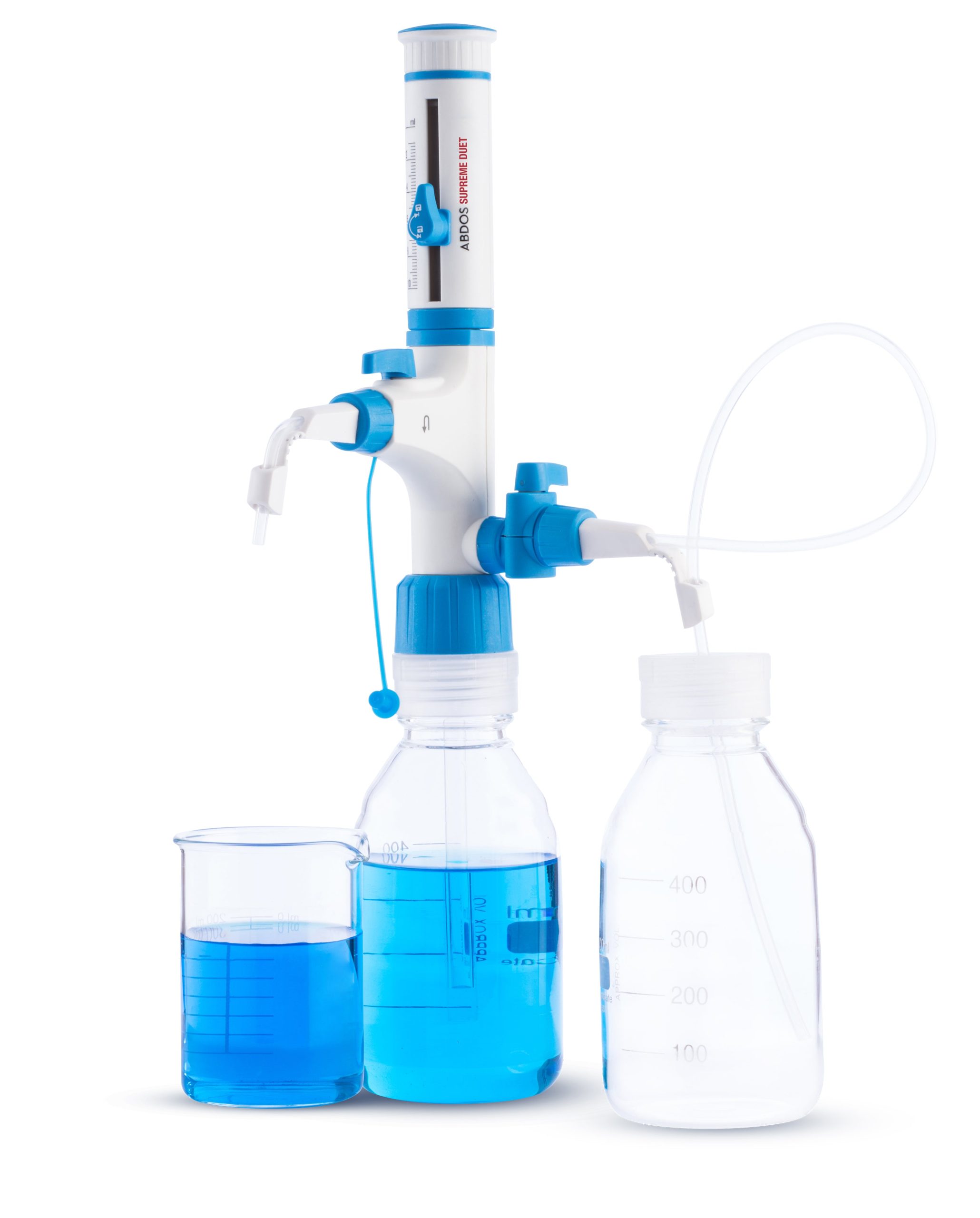 Abdos Supreme Duet Bottle Top Dispenser (0.25 - 2.5 mL) 1/EA