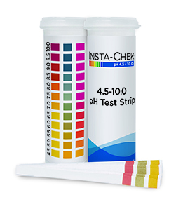 Multi-pad pH strip 4.5-10, Carton/6