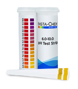 Multi-pad pH strip 6.0 - 10.0, Carton/6