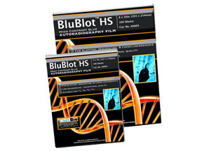 Autoradiography Film, BluLite 8x10" Film, 100/PK