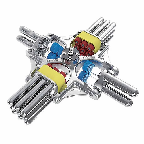 SWING Rotor, Swing-Out, for use with GCC-MP Series Multi-Purpose Clinical Centrifuges, Aluminum Alloy, 4-Place for Buckets (Bucket / Tube adapters sold separately)
