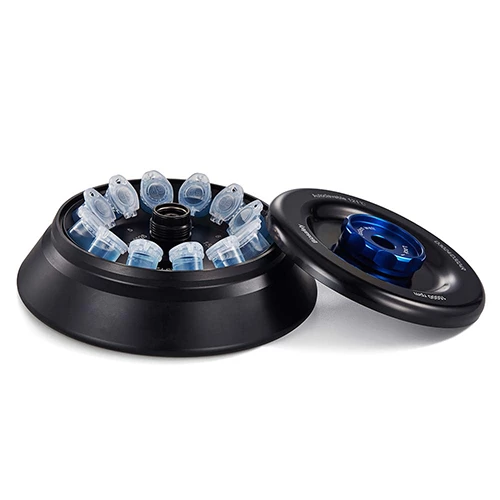 2ML Rotor with Lid, for use with GCM-24 Series High Speed Micro Centrifuges, Aluminum Alloy, Fixing Clips and O-Ring, 15000rpm max, 24-Place for 1.5mL and 2.0mL