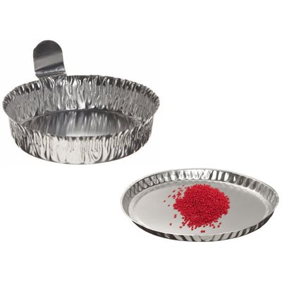 Aluminum Weighing Dishes, Small, Aluminum