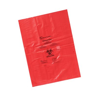 Biohazard Bag Holder Wire 203x305mm, Red