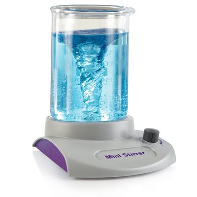 Mini Stirrer 100-240VAC, 50/60Hz Universal, Grey/Purple