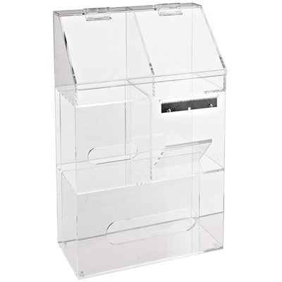 Workstation Storage Bin, Clear