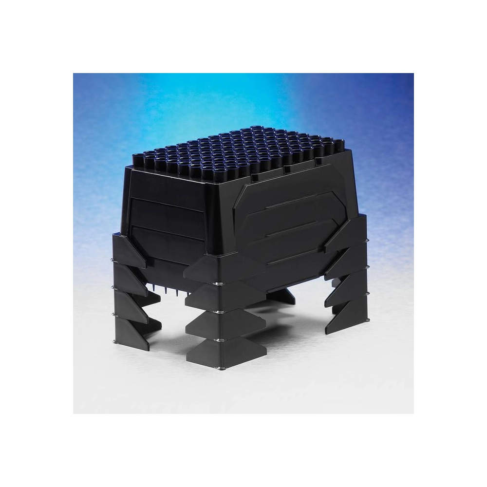 Axygen 300µL Sterile Hamilton CO-RE Style Liquid Level Sensing Tip. 96 tips per rack. 4 racks per stack. 30 stacks per case.