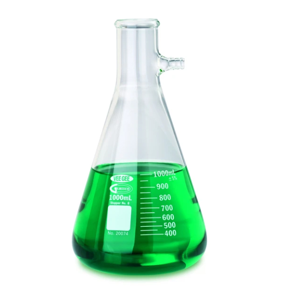 Glass Filtering Flask, 500 mL - Pack 6