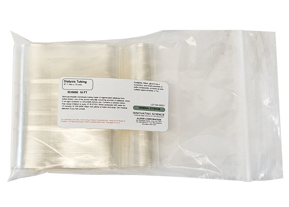 DD0108-10FT DIALYSIS TUBING 47.7MM X 75MM
