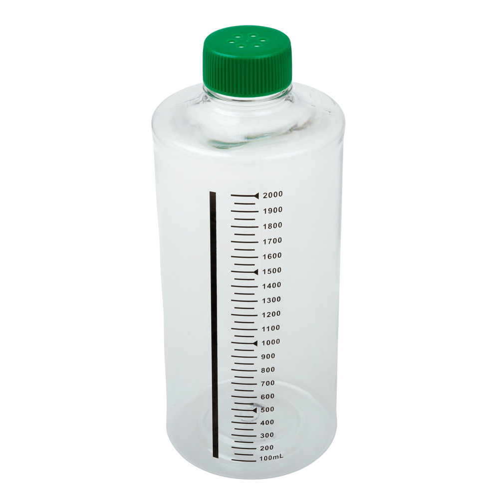 850cm² Roller Bottle, Tissue Culture Treated, Printed Graduations, Vented Cap, Sterile