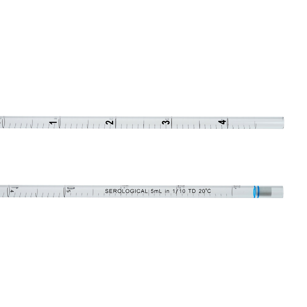 5mL Pipet, Open End, Bulk Packed in Bags, Sterile