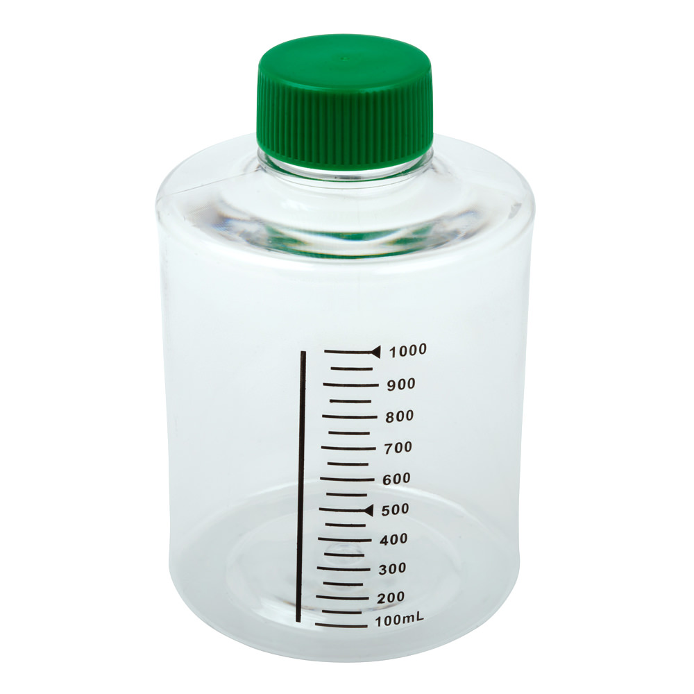 1000mL Roller Bottle, Non-treated Suspension Culture, Printed Graduations, Non-Vented Cap, Sterile