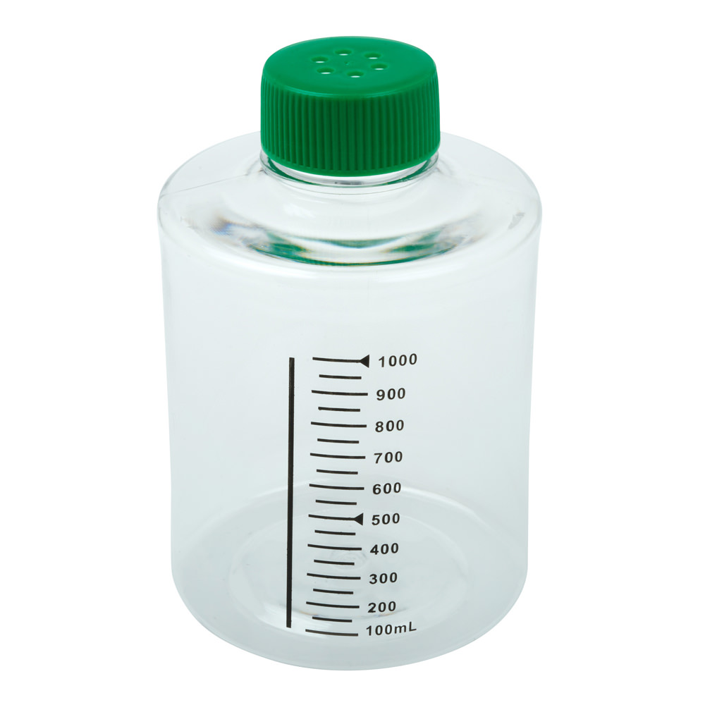 490cm² Roller Bottle, Tissue Culture Treated, Printed Graduations, Vented Cap, Sterile