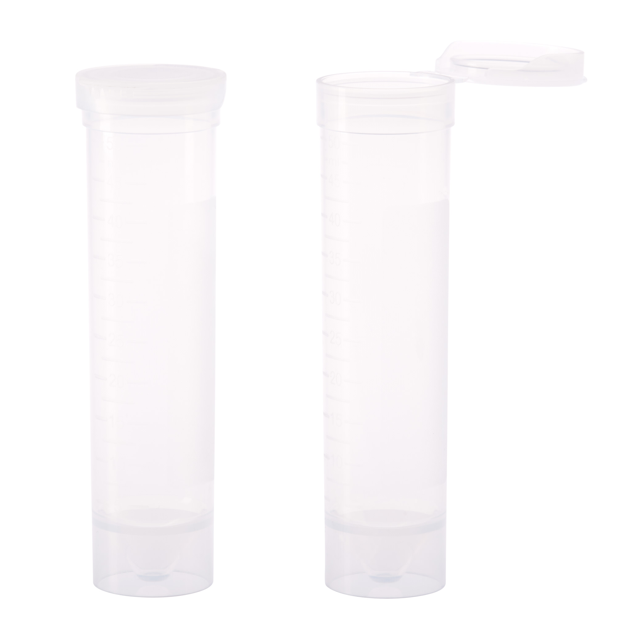 50mL Centrifuge Tube, Snap-Pop Lid, Self-Standing – Bag, Sterile