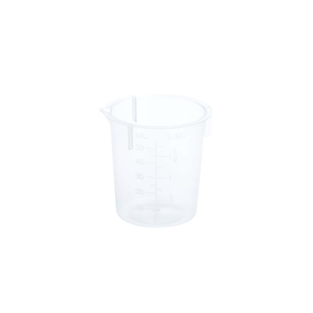 50mL Graduated Beaker, Polypropylene, Non-sterile