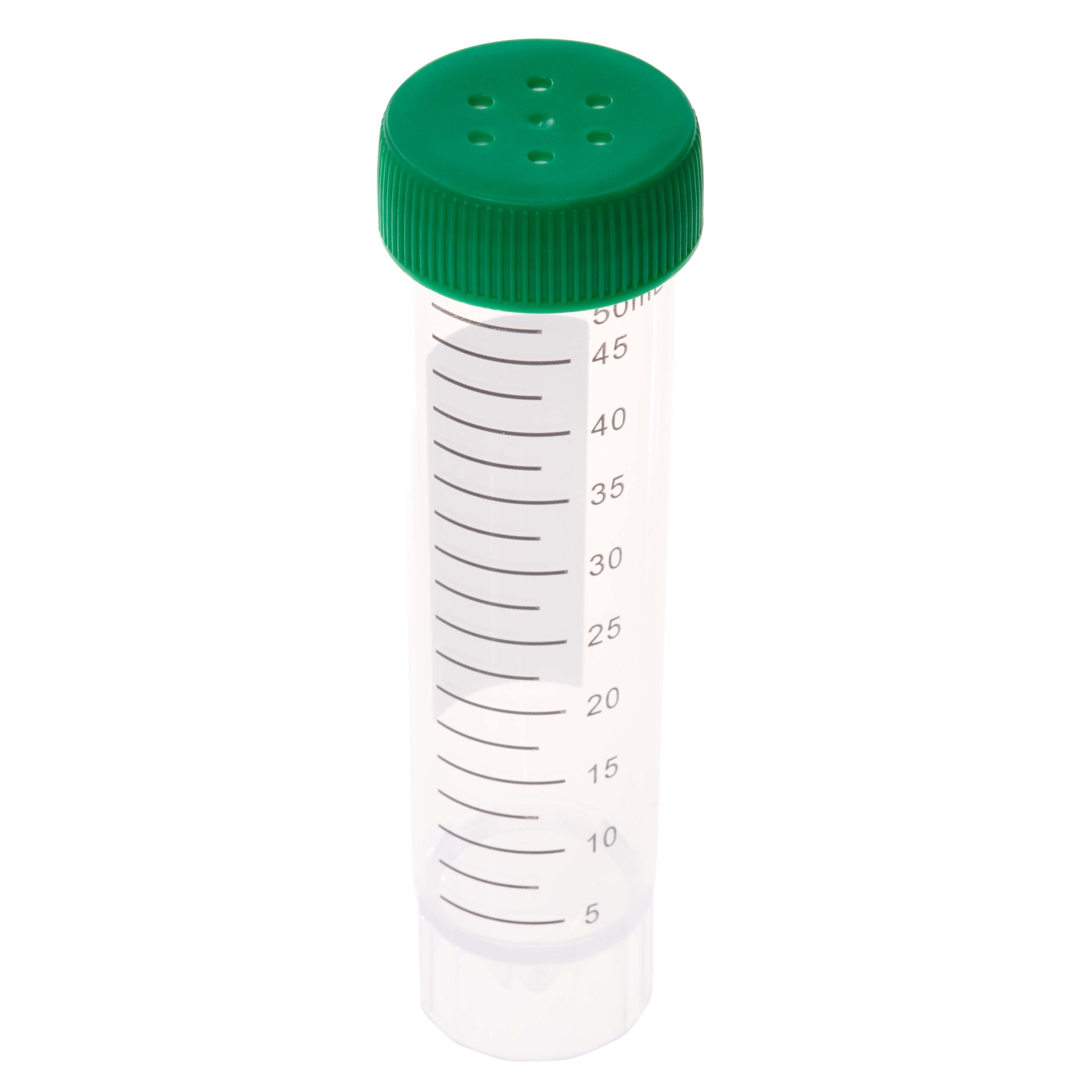 TUBE & CAP, 50mL Centrifuge Tube & Cap, Self-Standing – Bags, Non-sterile (Tubes and Caps Packed Separately)