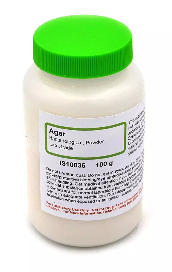 AGAR, BACTERIOLOGICAL POWDER L/G, 100G