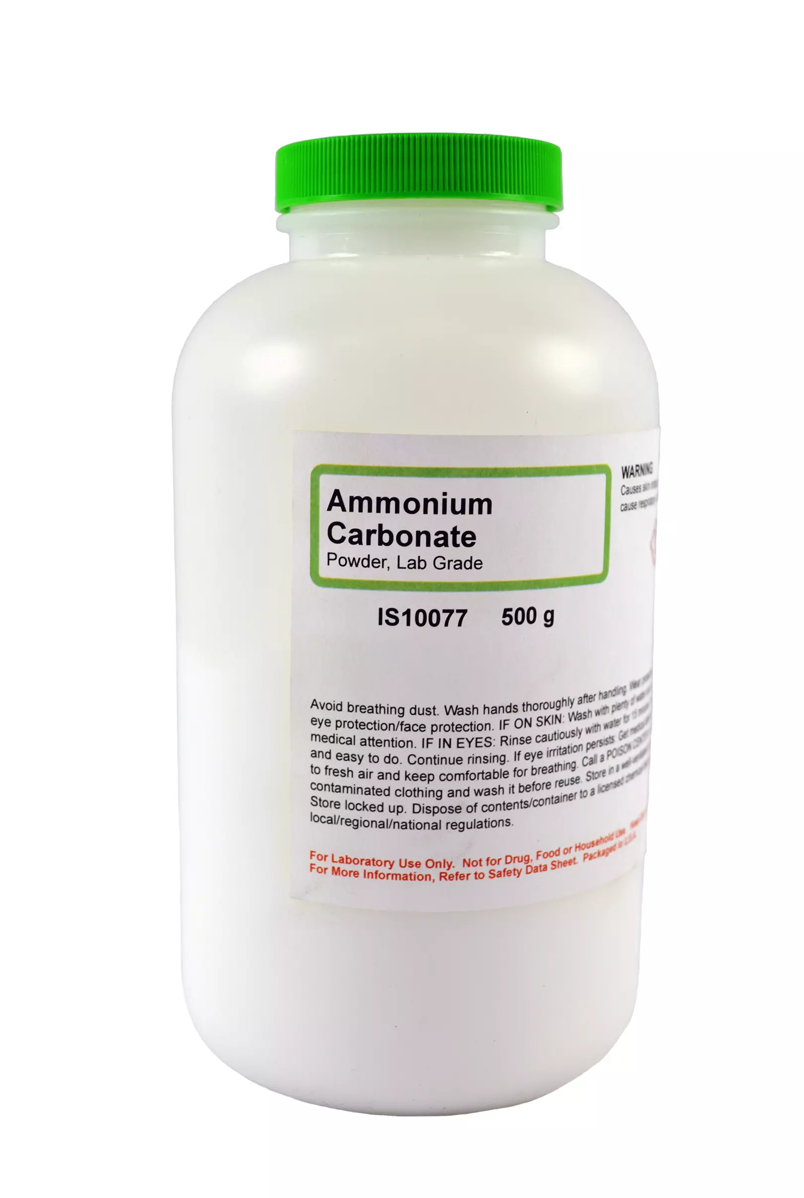 AMMONIUM CARBONATE POWDER L/G 500G AA0230-500G