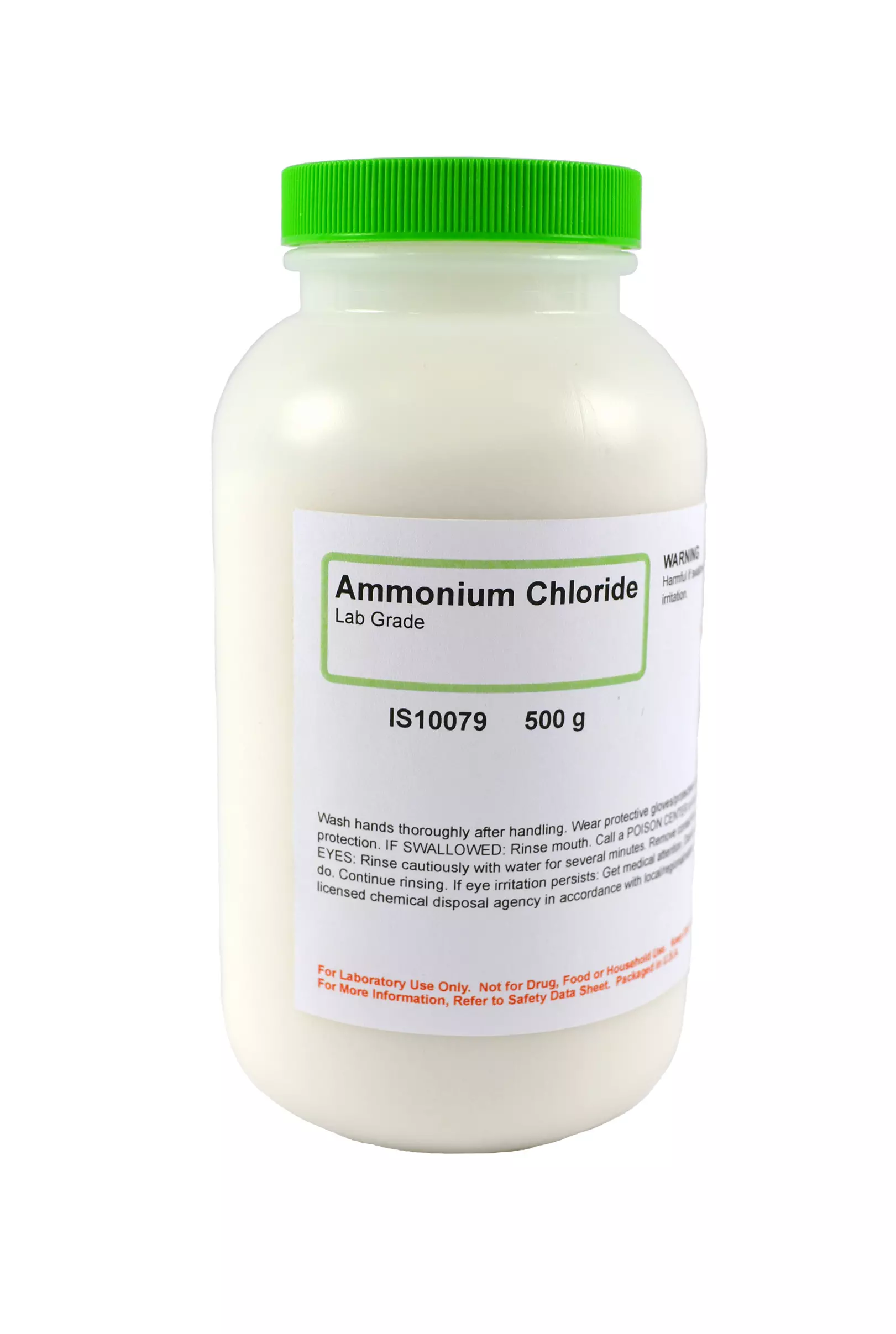 AMMONIUM CHLORIDE LAB GRADE 500G