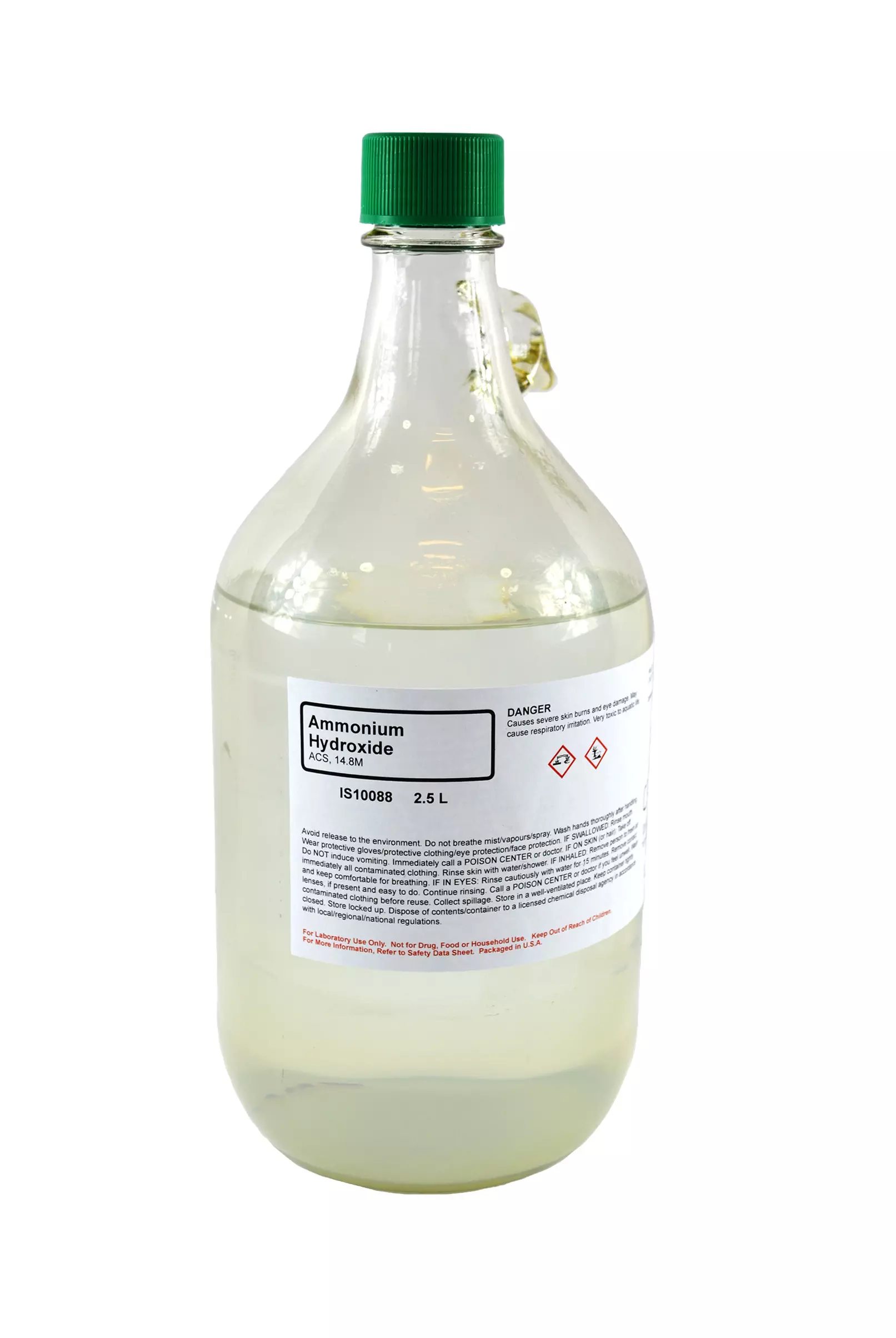 AMMONIUM HYDROXIDE, ACS, 2.5L AA0264B-2.5L