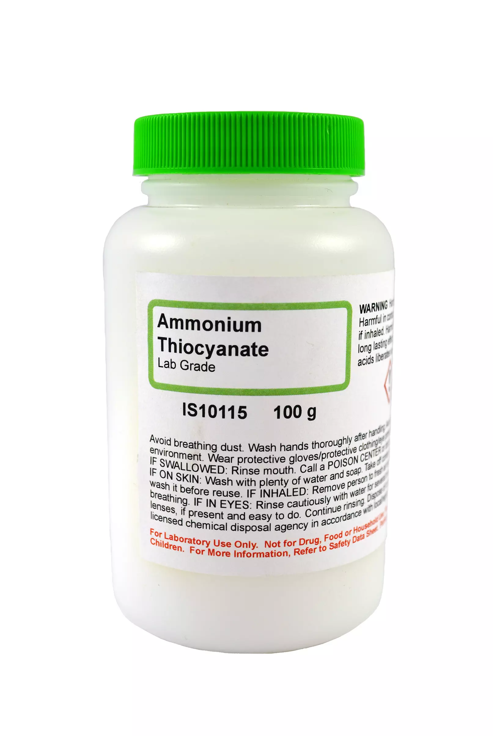 AMMONIUM THIOCYANATE L/G 100G AA0340-100G