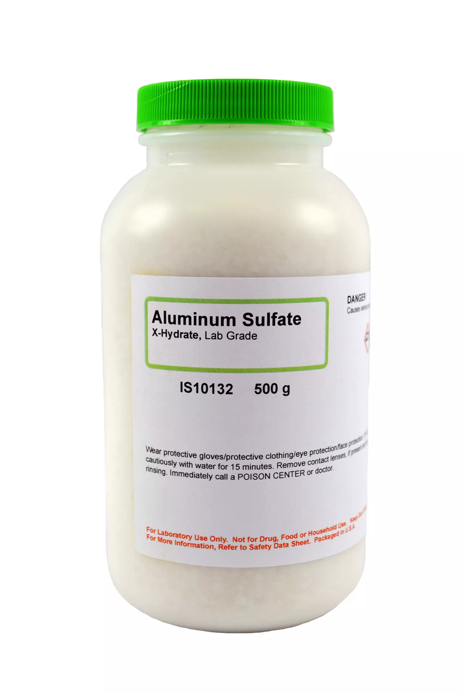 ALUMINUM SULFATE X-HYDRATE L/G 500G AA0200-500G