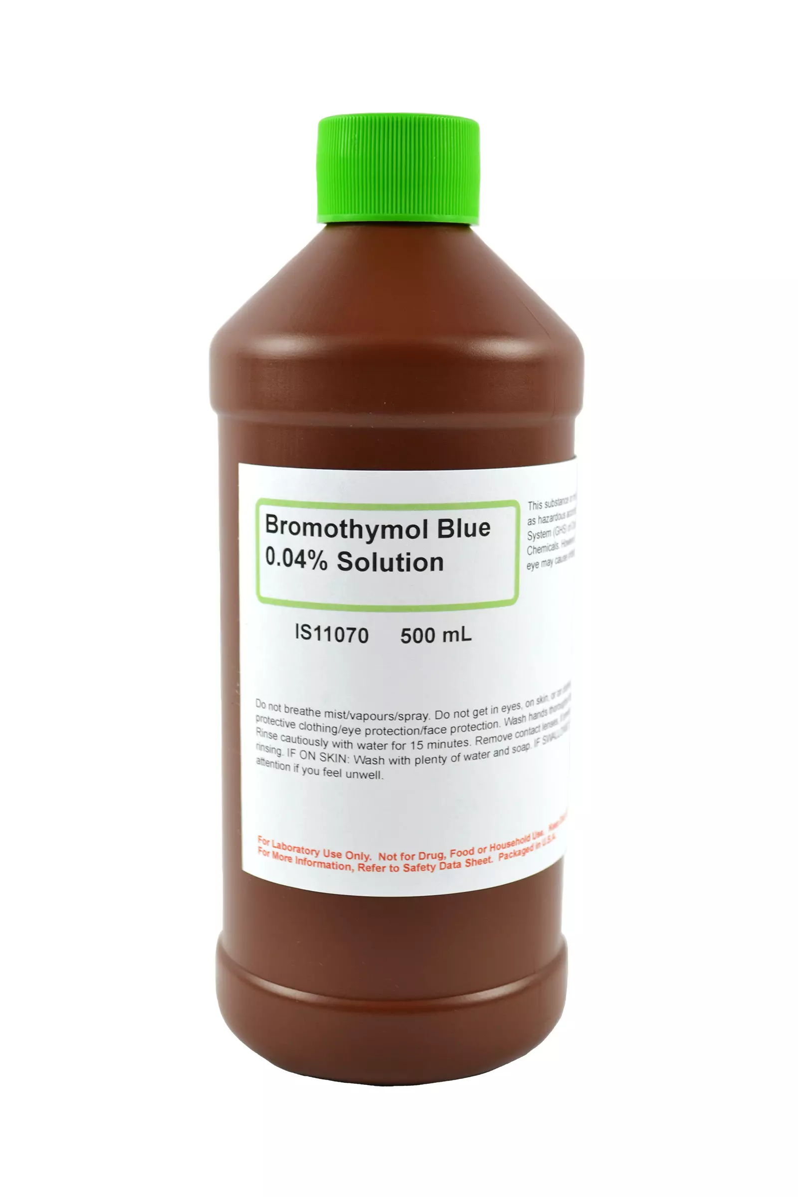 BROMOTHYMOL BLUE SOL 0.04% (AQUEOUS) 500ML