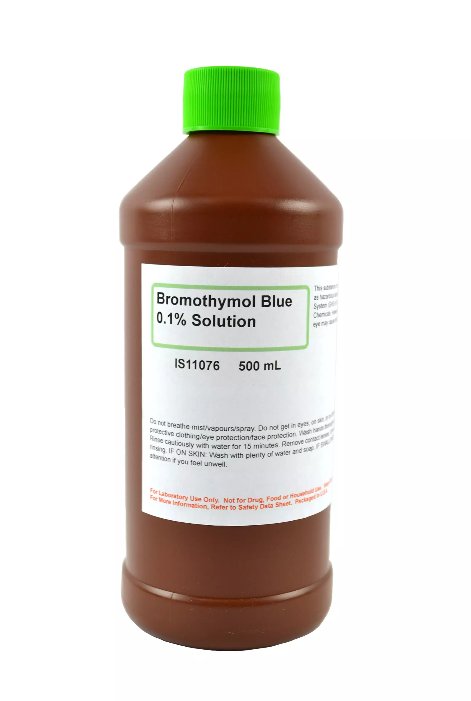 BROMOTHYMOL BLUE SOLUTION 0.1% (AQUEOUS) 500ML