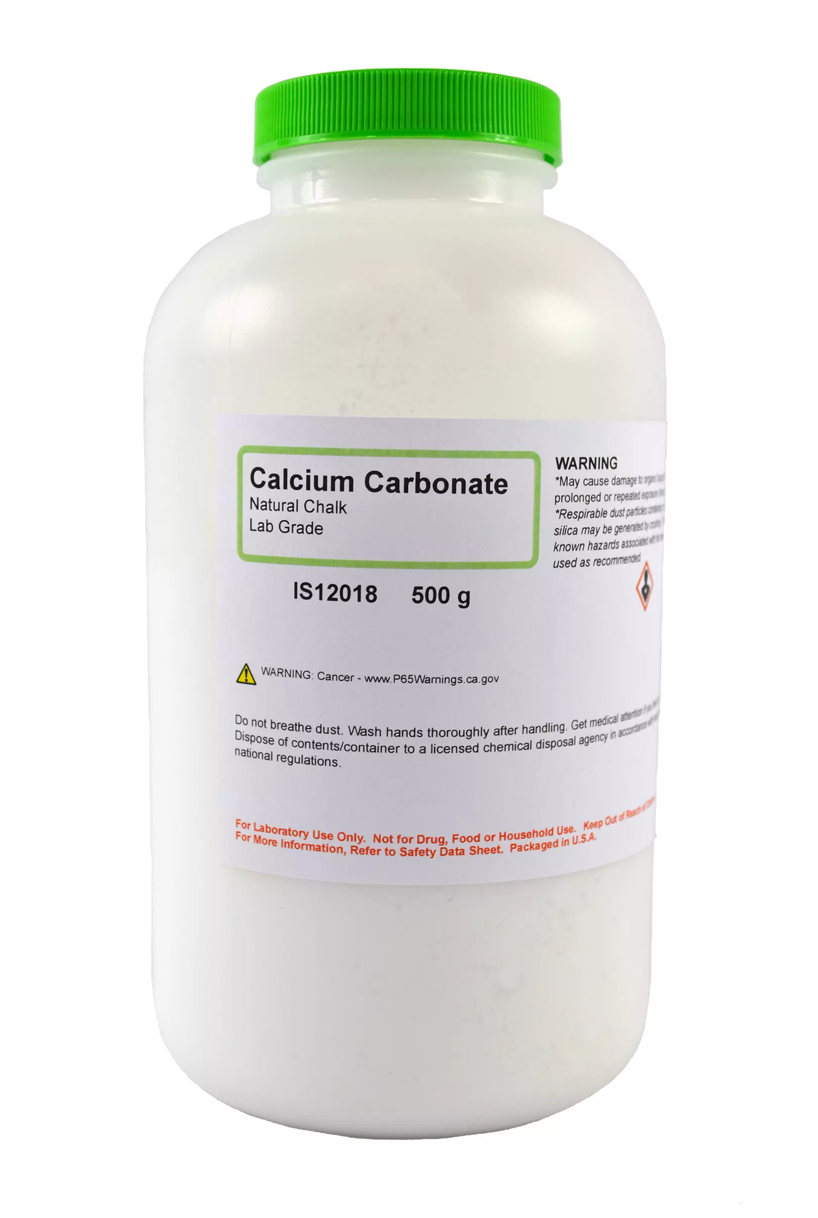 CALCIUM CARBONATE NATURAL CHALK L/G 500G