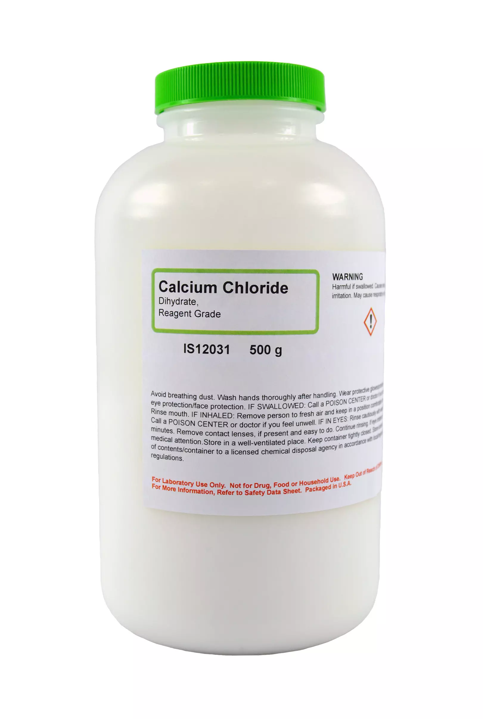 CALCIUM CHLORIDE DIHYDRATE R/G 500G