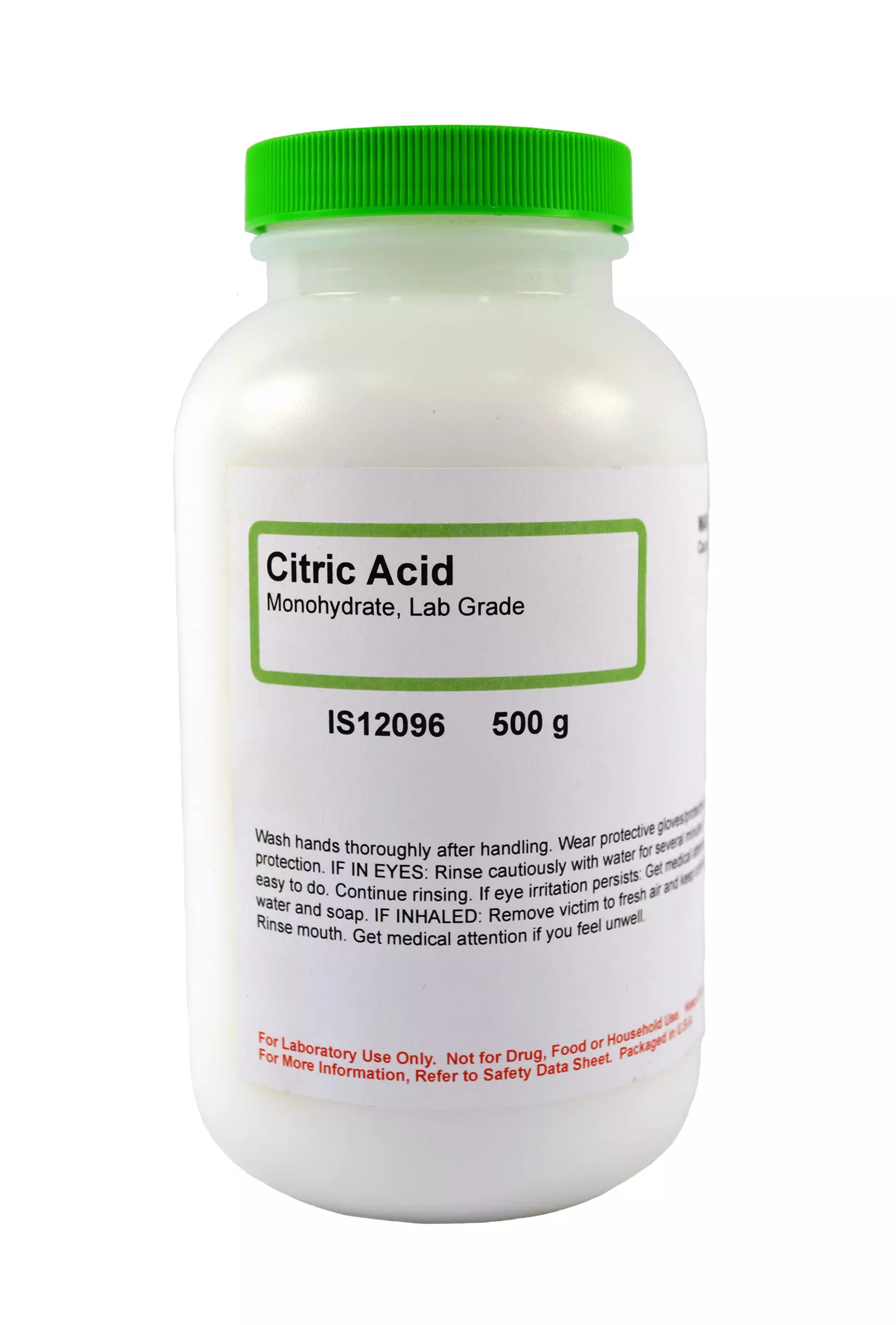CITRIC ACID MONOHYDRATE L/G 500G