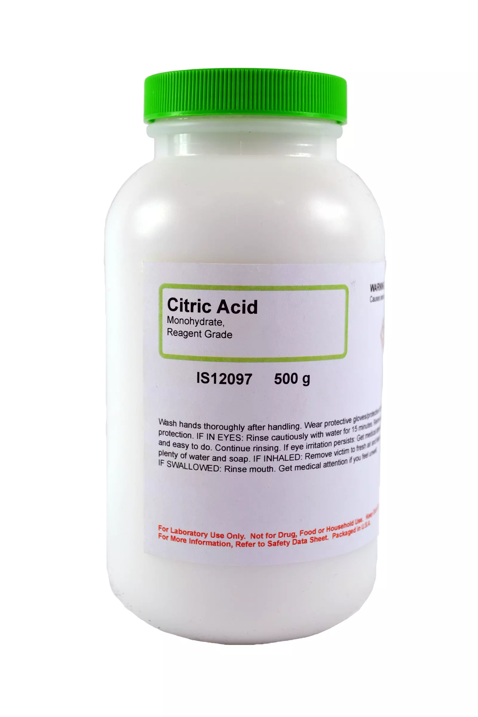 CITRIC ACID MONOHYDRATE R/G 500G