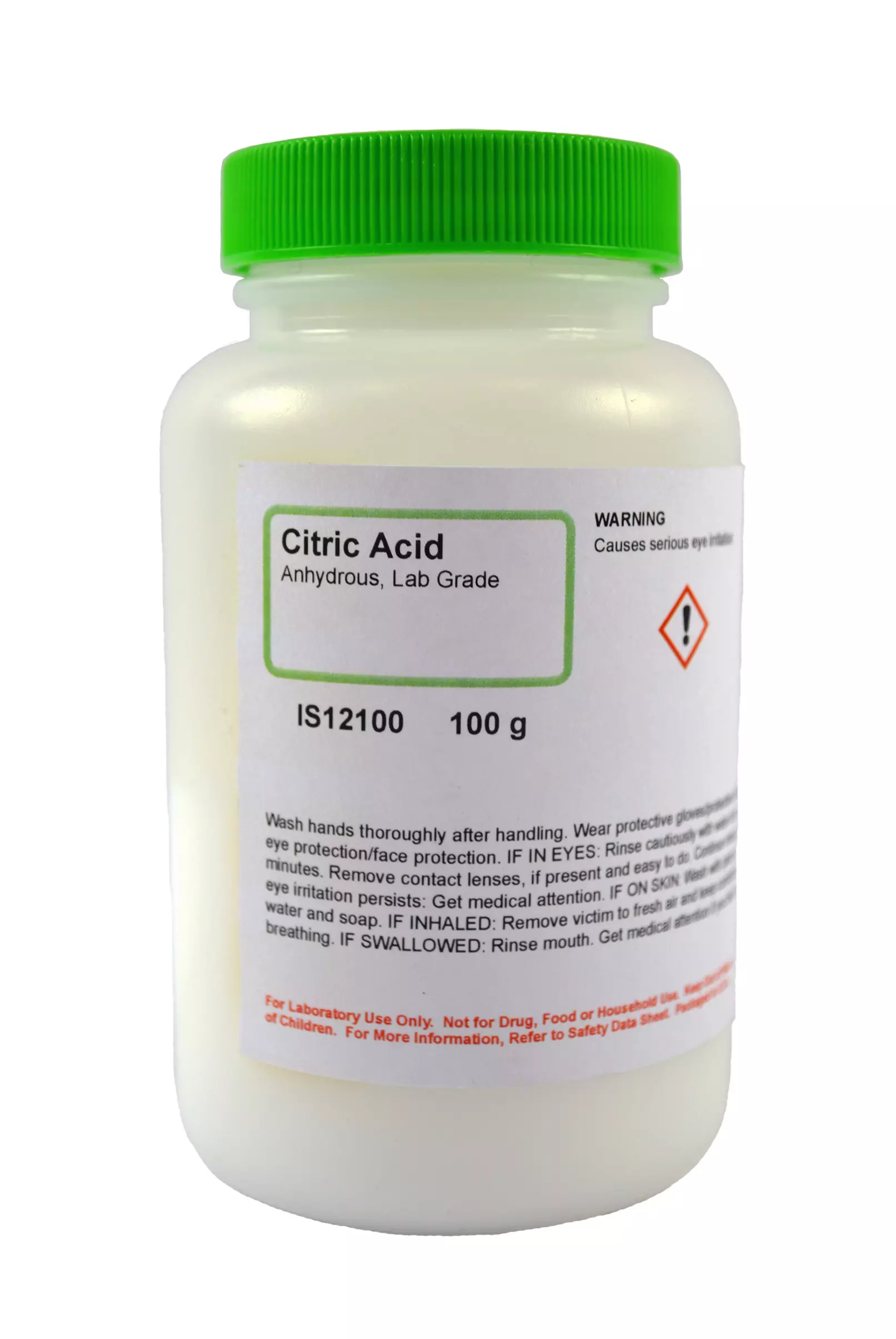 CITRIC ACID ANHYDROUS L/G 100G