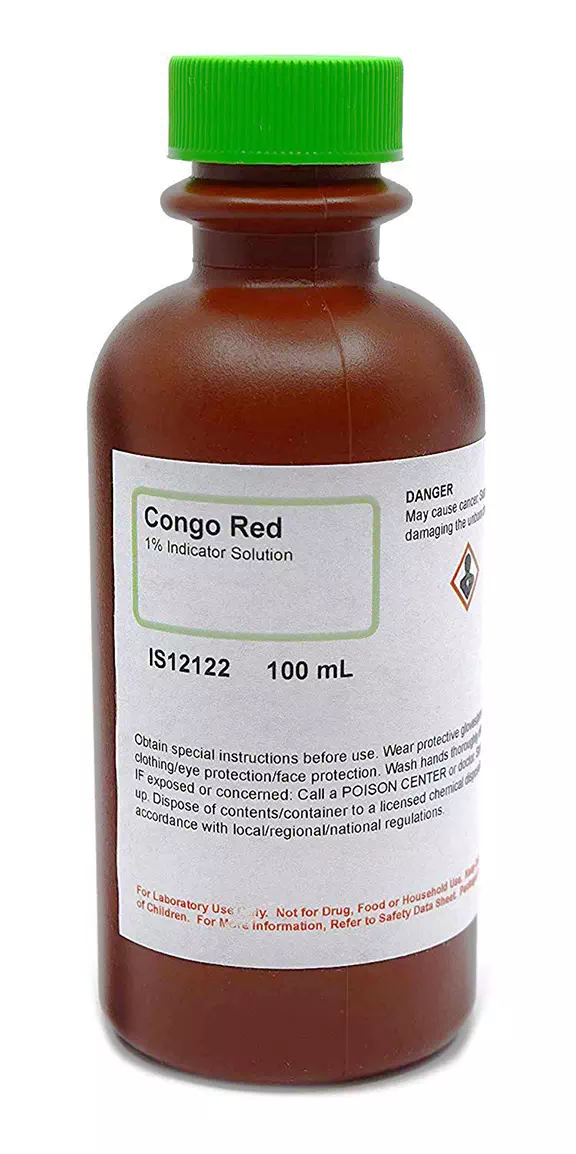 CONGO RED SOLUTION 1.0% INDICATOR 100ML