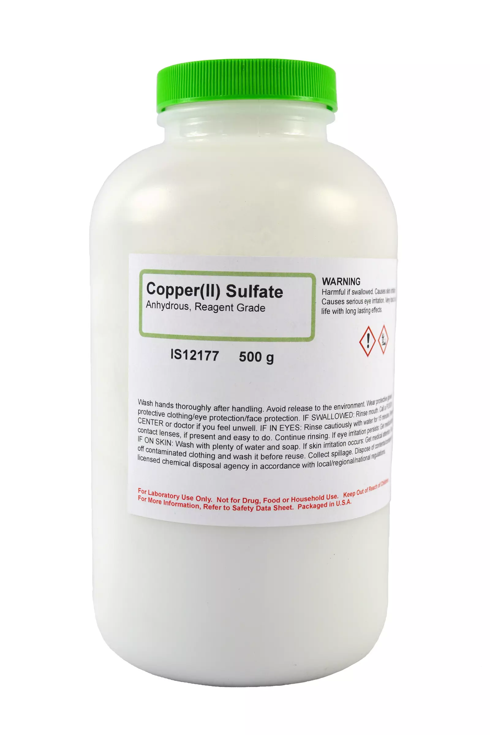 COPPER (II) SULFATE ANHYDROUS R/G 500G