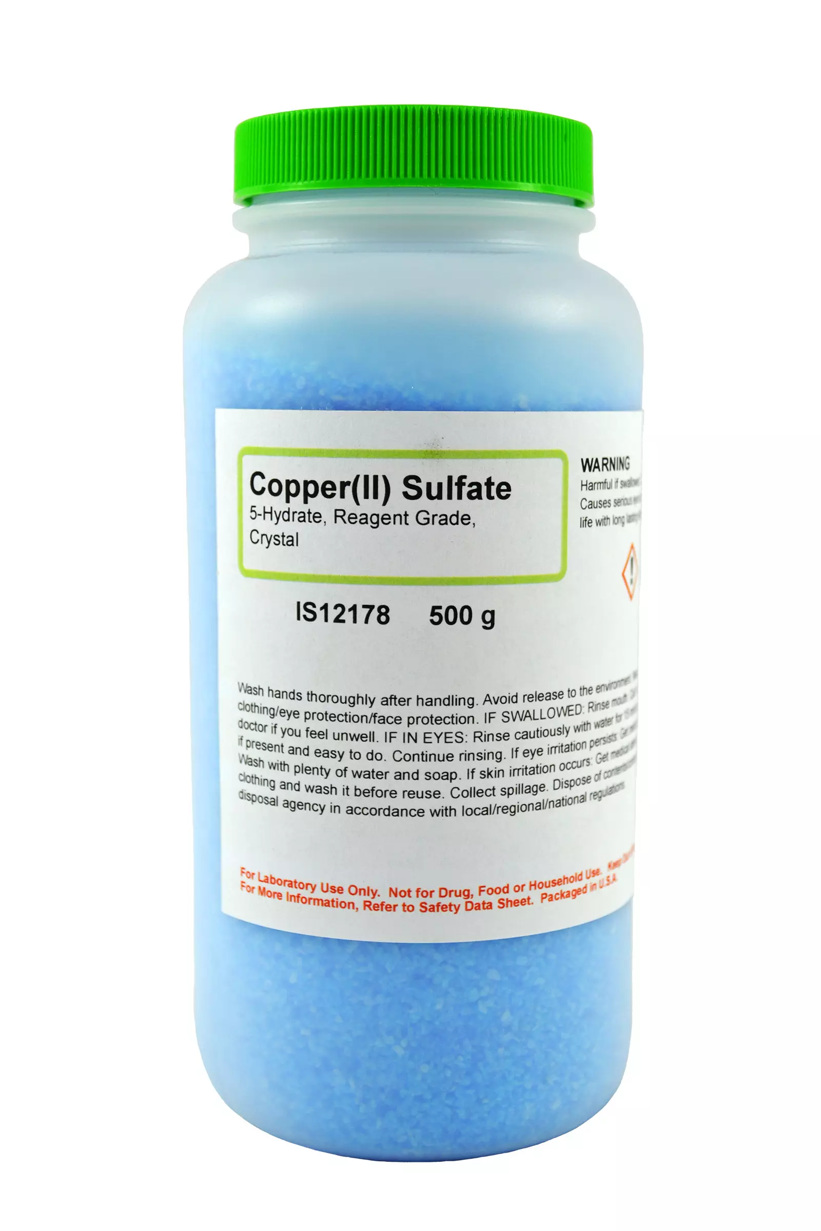 COPPER (II) SULFATE 5-HYDRATE R/G CRYS 500G