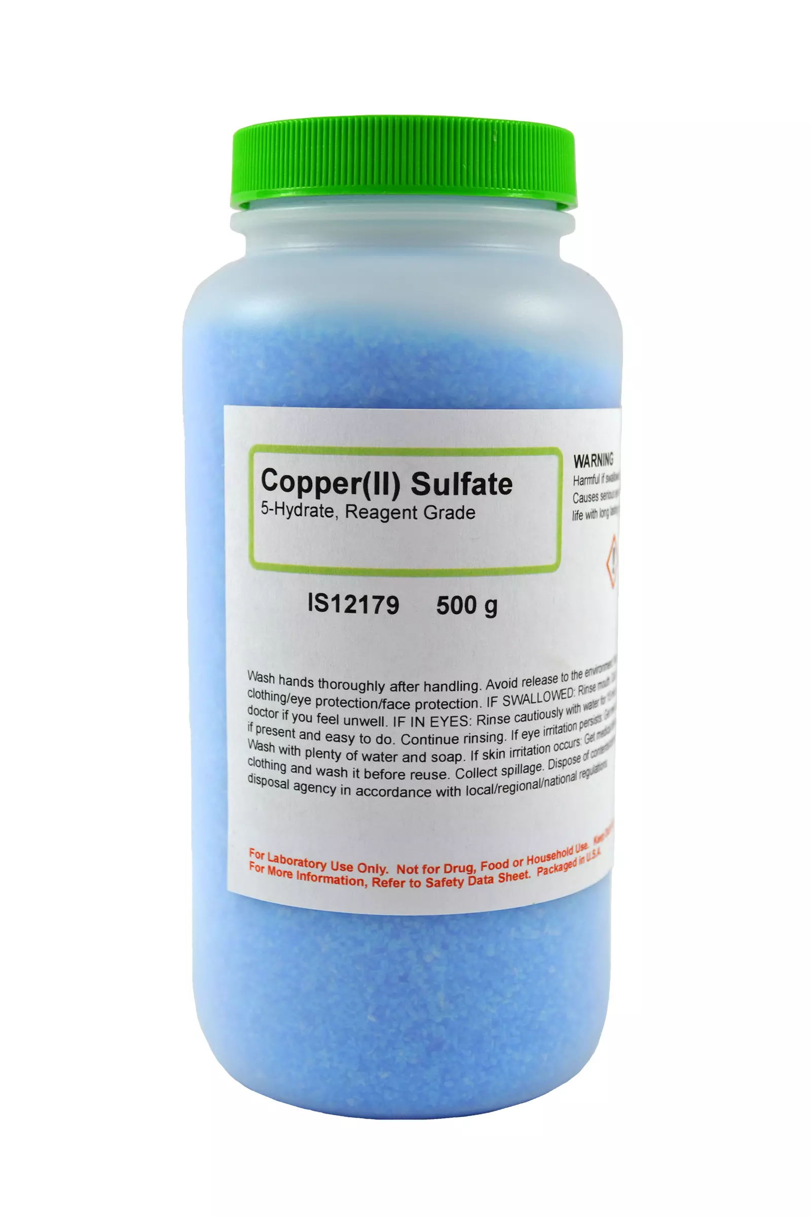 COPPER (II) SULFATE 5-HYDRATE R/G 500G