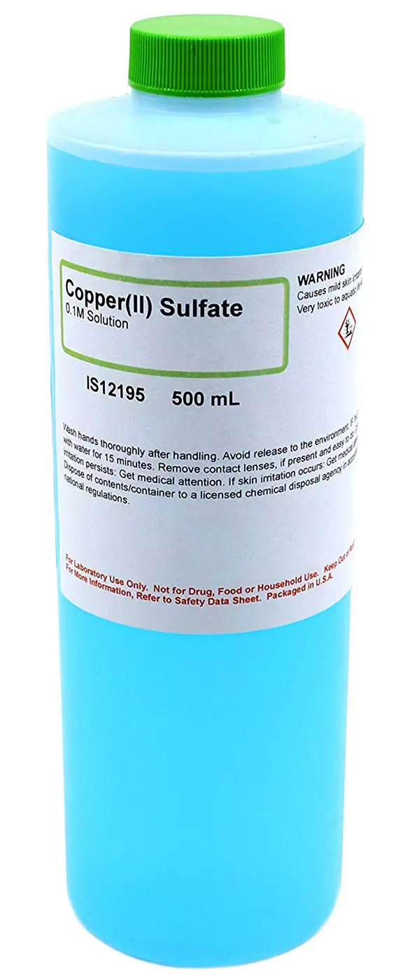 COPPER (II) SULFATE SOL 0.1M 500ML