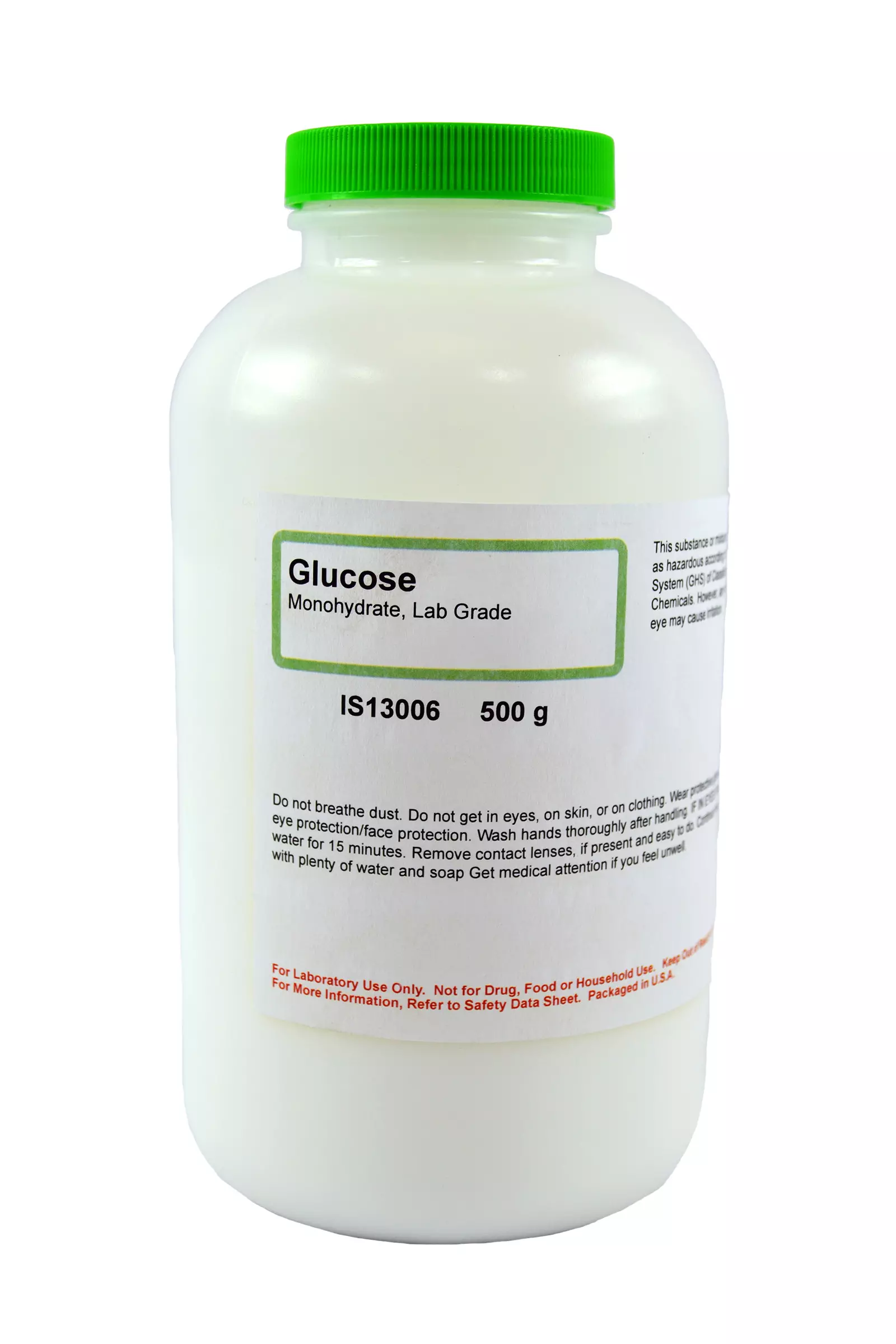 GLUCOSE MONOHYDRATE LAB GRADE 500G