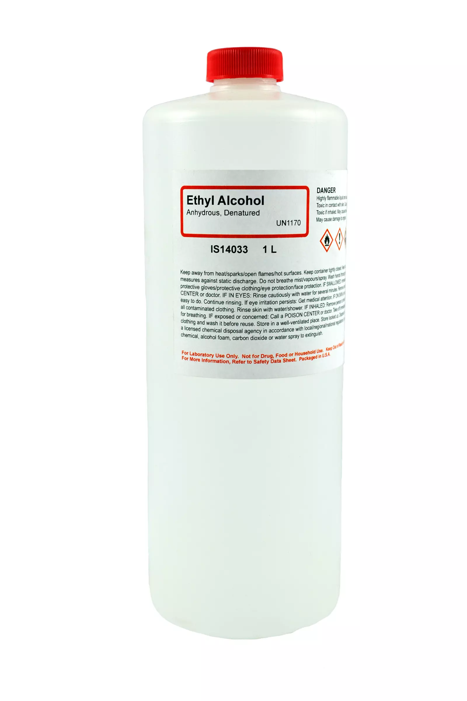 ETHYL ALCOHOL ANHY DENATURED 1L EE0070-1L