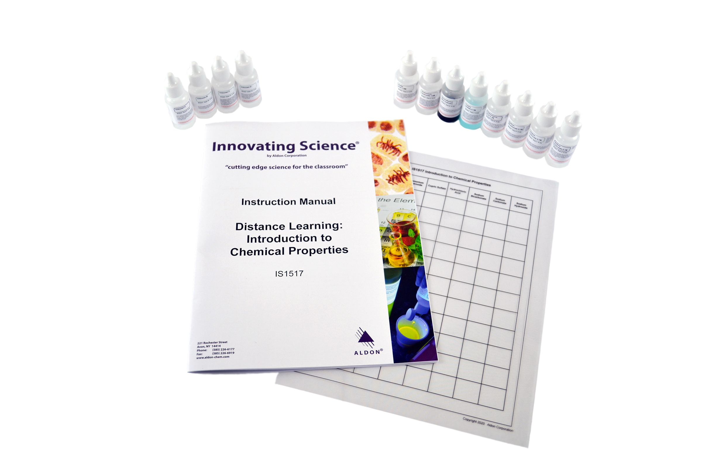 Distance Learning: Introduction To Chemical Properties