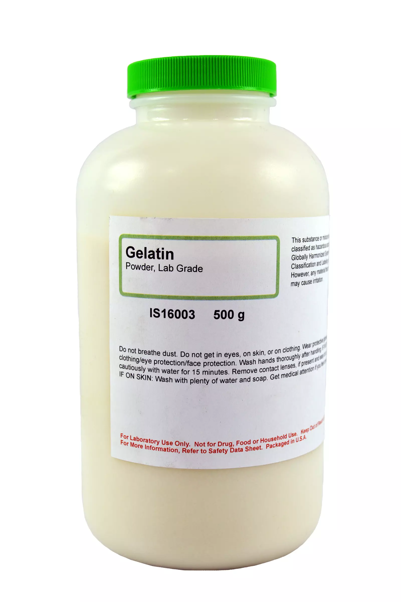 GELATIN POWDER LAB GRADE 500G