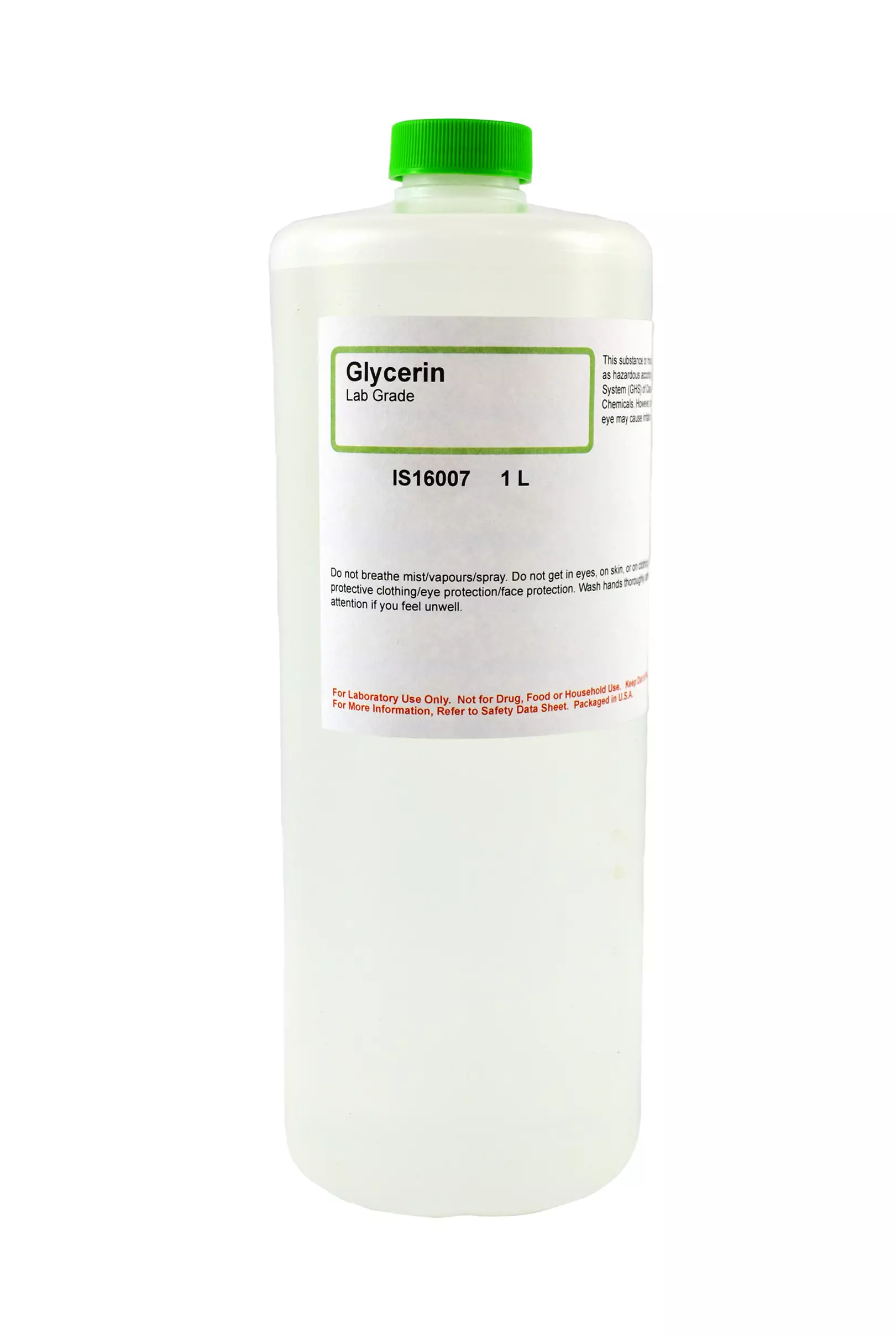 GLYCERIN, LAB GRADE, 1L