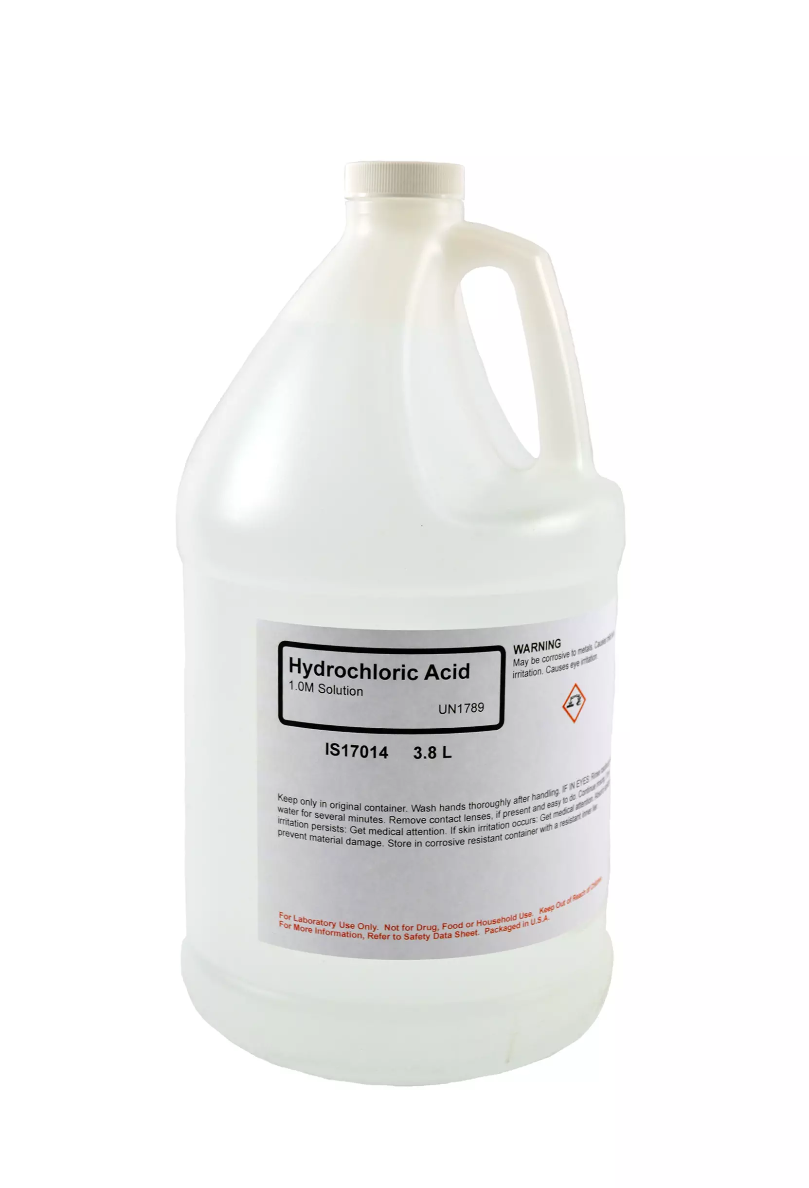 HYDROCHLORIC ACID SOL, 1.0M 3.8L