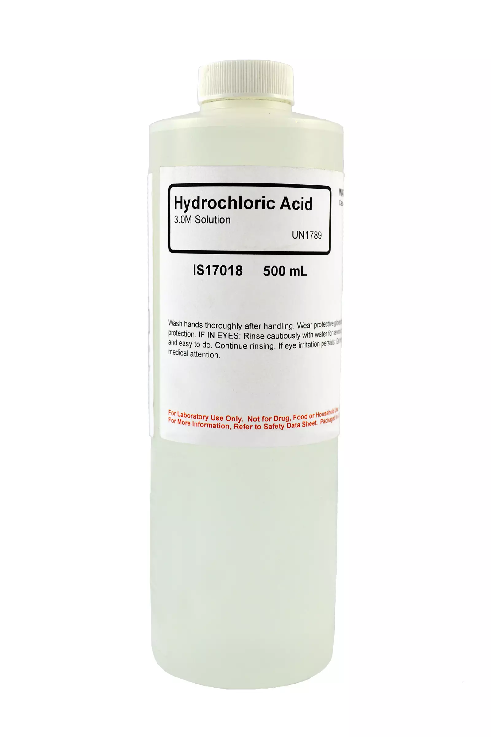 HYDROCHLORIC ACID SOLUTION 3M 500ML