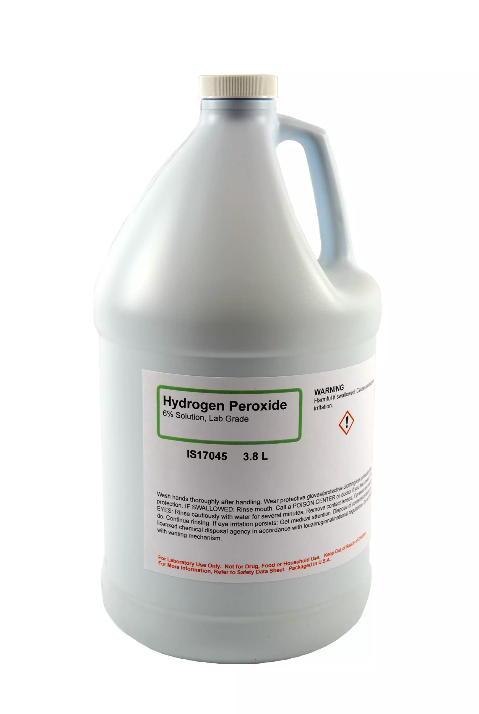 HYDROGEN PEROXIDE 6% L/G 3.8L