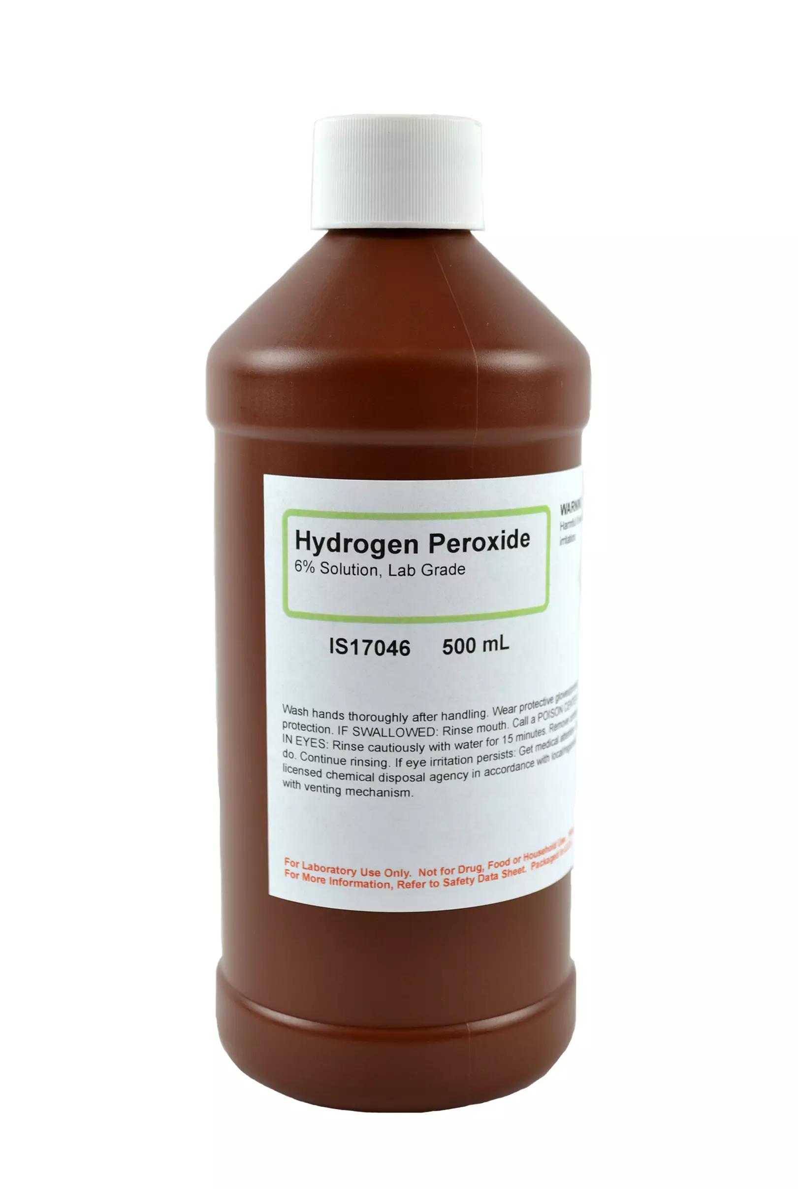 HYDROGEN PEROXIDE 6% L/G 500ML